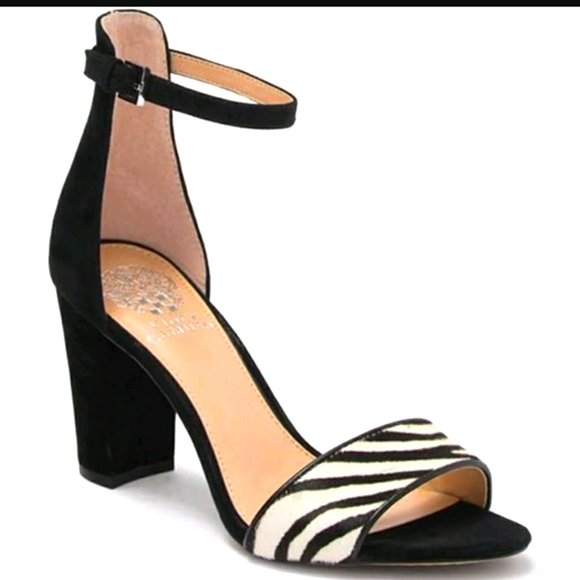 Vince Camuto Other - NEW Vince Camuto black and white zebra heels